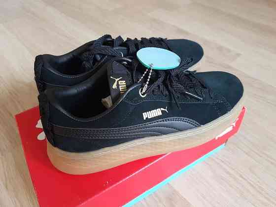Кожаные кроссовки Puma Smash Platform Frill 36 р,2цветов,оригинал. Запорожье