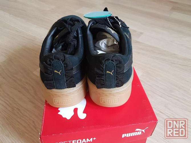Кожаные кроссовки Puma Smash Platform Frill 36 р,2цветов,оригинал. Запорожье - изображение 7
