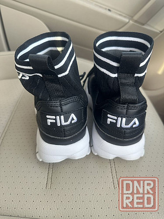 Женские кроссовки FILA с носком осень-весна Запорожье - изображение 6