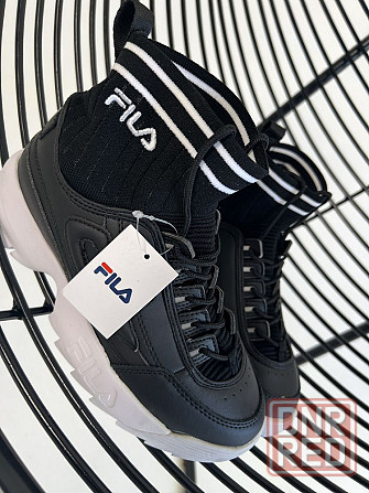 Женские кроссовки FILA с носком осень-весна Запорожье - изображение 2