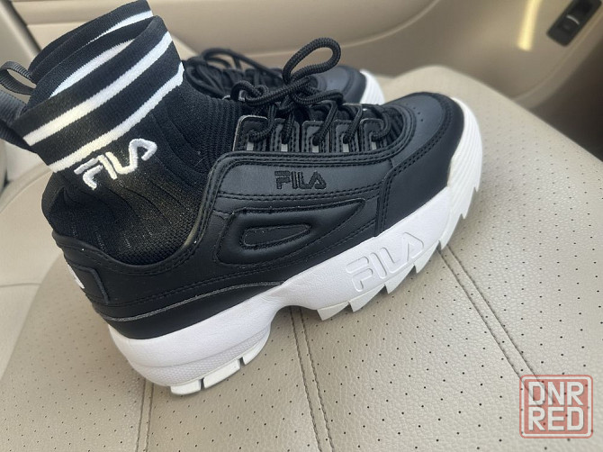 Женские кроссовки FILA с носком осень-весна Запорожье - изображение 8