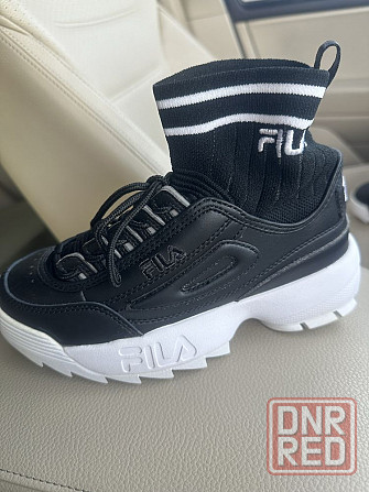 Женские кроссовки FILA с носком осень-весна Запорожье - изображение 7
