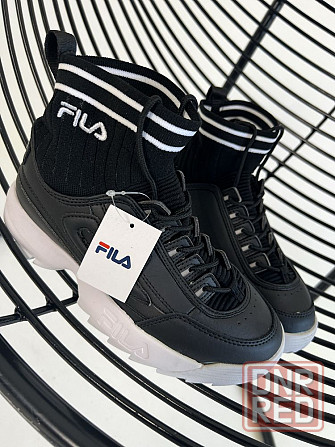 Женские кроссовки FILA с носком осень-весна Запорожье - изображение 5