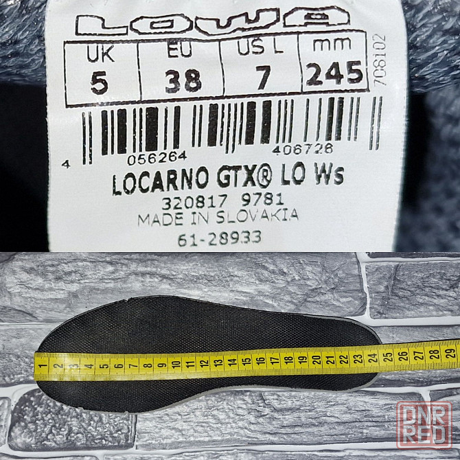 38р. Lowa Gore-Tex. Непромокаемые кроссовки Запорожье - изображение 8