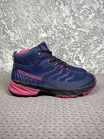 Scarpa gore-tex ботинки 38 размер женские трекинговые синие Запорожье