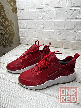 Крутые классные кожаные кроссовки nike huarache Запорожье - изображение 4