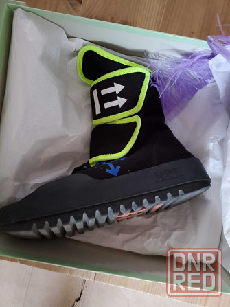 Кроссовки хайтопы Off-white Запорожье - изображение 6