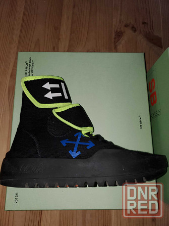 Кроссовки хайтопы Off-white Запорожье - изображение 5