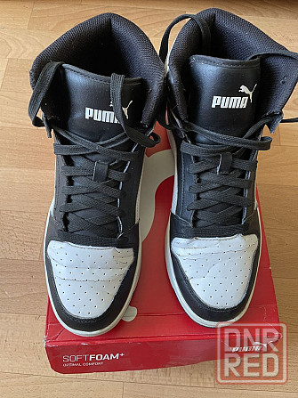 Хайтопы Puma оригинал 41р высокие кеды Puma кроссовки puma оригинал Запорожье - изображение 2