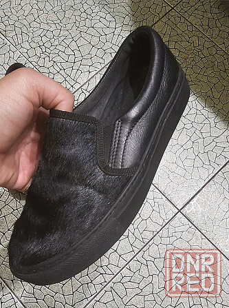 Продам итальянские кожаные слипоны 37р. Запорожье - изображение 1