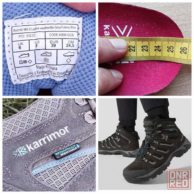Женские трекинговые ботинки  Karrimor Bodmin Mid 5 Waterproof Запорожье - изображение 7