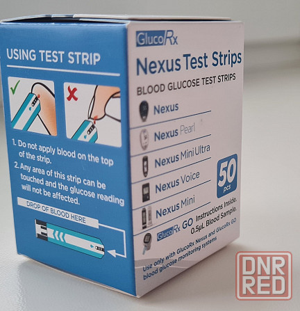 GlucoRx Nexus Test Strips x 50 Германия Запорожье - изображение 1
