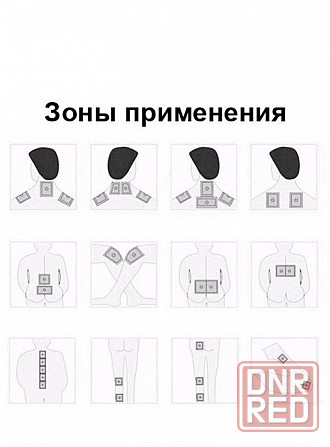 Пластыри от боли в спине, коленях, пояснице, шее и др (10 штук) Запорожье - изображение 3