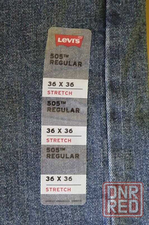 Джинсы мужские Levi's, размер W 36 L 36 Запорожье - изображение 5