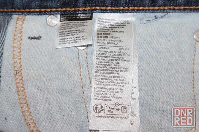 Джинсы мужские Levi's, размер W 36 L 36 Запорожье - изображение 6