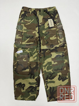 штаны Balenciaga Camo pants baggy vetements rick owens M L Запорожье - изображение 1