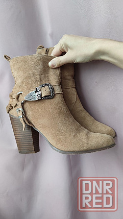 Казаки из натуральной замши 39,5 River Island Запорожье - изображение 2