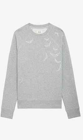 Свитшот толстовка серая Zadig  Voltaire Запорожье