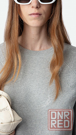 Свитшот толстовка серая Zadig  Voltaire Запорожье - изображение 4