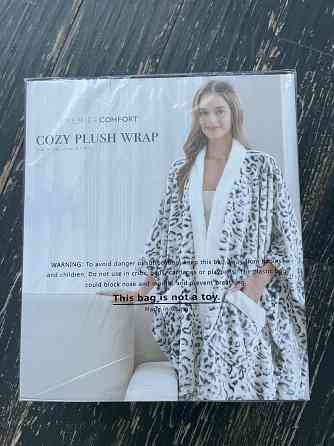 Premier Comfort Cozy Plush Ruana Wrap 50" x 70"Теплая руана из плюша Запорожье