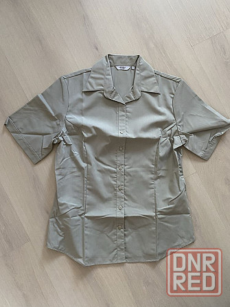 Женская классическая блуза, рубашка с коротким рукавом, р. 10 ( М, 38) Запорожье - изображение 8