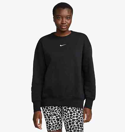 Світшот Nike Oversized Crewneck Sweatshirt Black Dq5733-010 Запорожье
