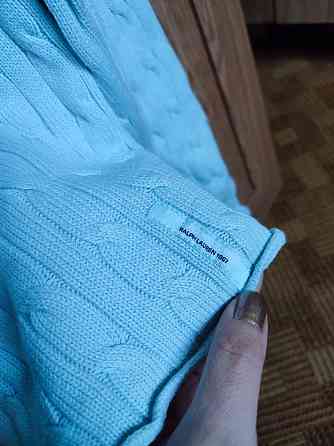 джемпер котоновый в косы polo jeans co Ralph Lauren / 40-42рр Запорожье