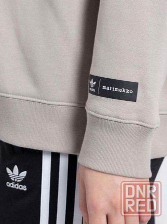 Женская толстовка с капюшоном Adidas Originals Marimekko Brown Cotton Запорожье - изображение 8
