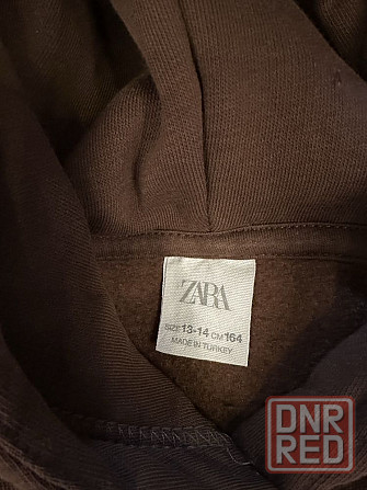 Худи подростковое коричневое ZARA (Испания) Запорожье - изображение 4