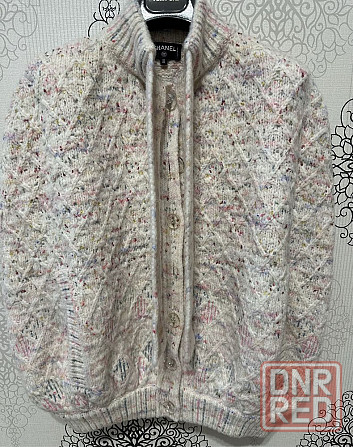 Вязаный кейп Шанель . Оригинал . Кардиганом Запорожье - изображение 7