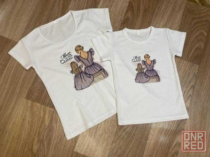 Футболки для мамы и дочки family Запорожье - изображение 1