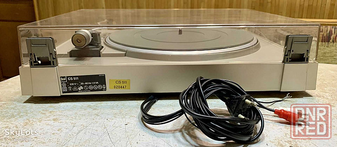 Проигрыватель пластинок DUAL CS 511 Германия BELT DRIVE серый и чёрный Запорожье - изображение 4
