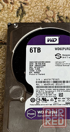 WD Purple 6 Tb. WD Green. WD Blue. WD Black. Seagate. Запорожье - изображение 1