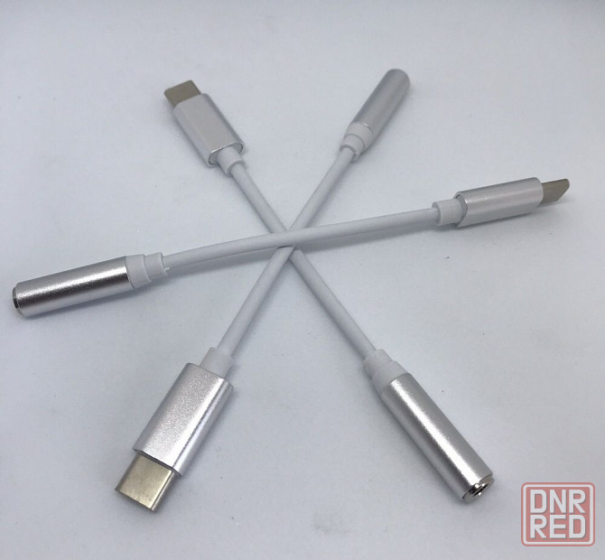 Аудио адаптер, переходник для наушников с TypeC на 3,5mm jack, Тайп си Запорожье - изображение 1