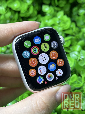 Apple Watch S5, 44mm, Silver  Наручные часы Эпл Воч 5 44мм белые Запорожье - изображение 6