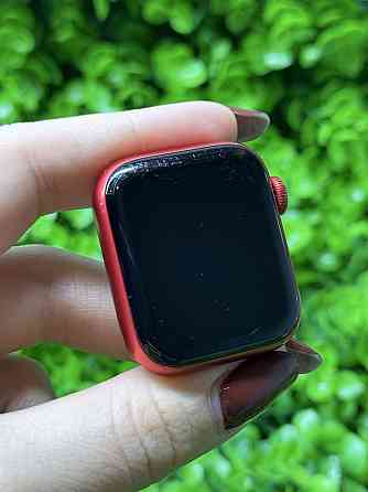 Apple Watch 6, 40mm, Red  Наручные часы Эпл Воч 6 40мм красные 73%акб Запорожье