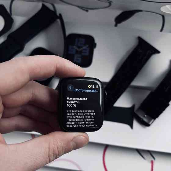 Часы apple watch se 2 midnight mate black 44mm комплект Запорожье