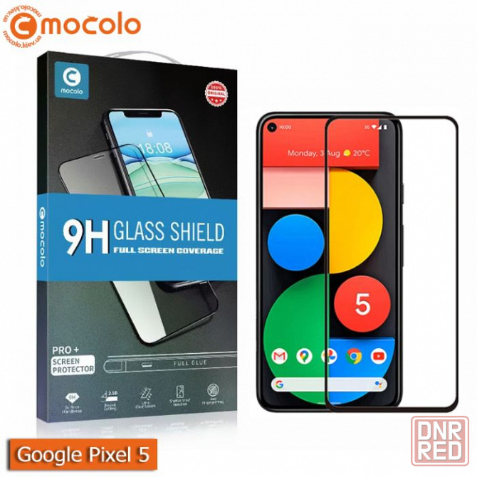3D стекло Mocolo для Google Pixel 5 (Full Glue) Запорожье - изображение 1
