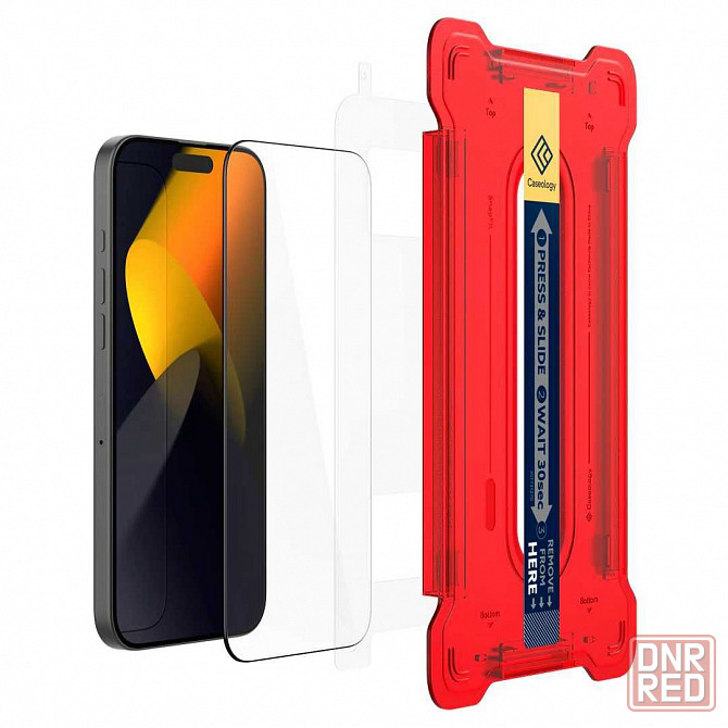 Защитное стекло Caseology SnapFit Стекло для iPhone 16 Pro Max /16 Pro Запорожье - изображение 5