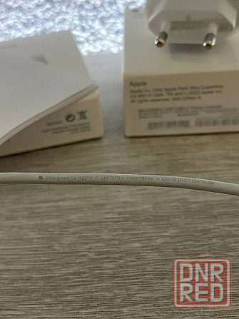 Оригинальный комплект быстрой зарядки 20W Apple(Блок + кабель тайп си) Херсон - изображение 5