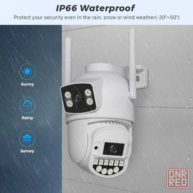 Поворотная WiFi IP камера A20 10MP Wi-Fi 5Ghz и 2,4Ghz O-KAM Pro Запорожье - изображение 7