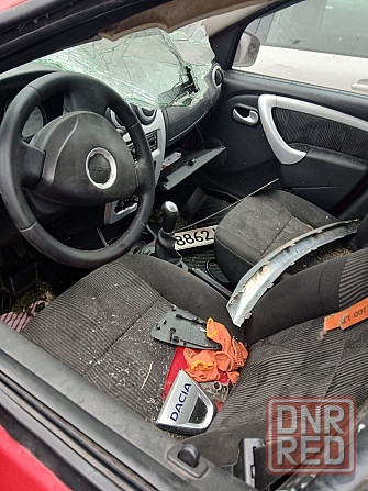 Авторазборка Dacia Sandero Reno Рено Сандеро 1.6 бензин 2009 год Запорожье - изображение 4