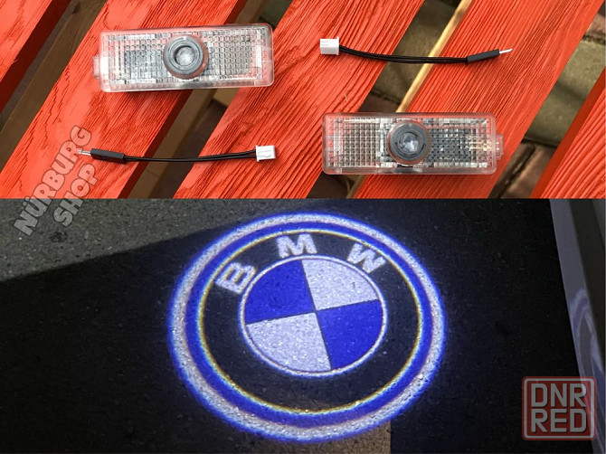 Штатная проекция логотипа в двери BMW Е60 Е70 Е90 Е39 F30 подсветка Запорожье - изображение 1
