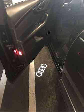 подсветка в двери с логотипом ауді ауди audi a6 a5 a4 a7 q7 q3 Кольца Запорожье