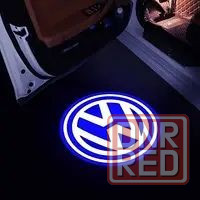 Штатная подсветка дверей с логотипом Vw Passat Touareg (комплект 2-шт) Запорожье - изображение 4