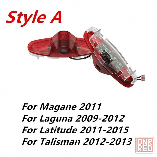 Подсветка дверей с логотипом Рено Renault Megan Laguna Запорожье - изображение 5