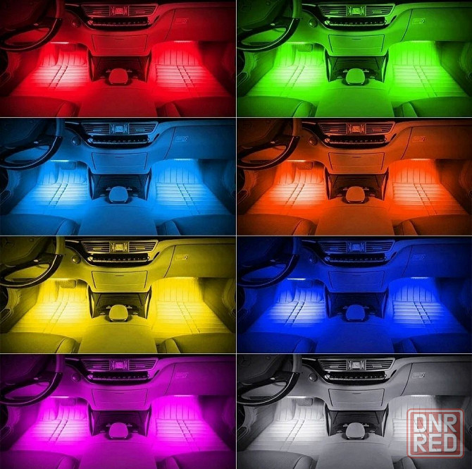 Подсветка салона авто Led RGB 18 smd Запорожье - изображение 5