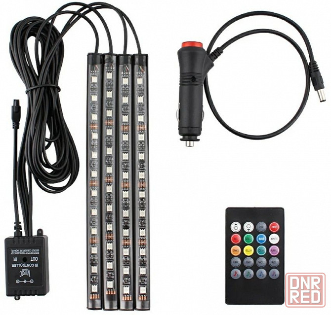 Подсветка салона авто Led RGB 18 smd Запорожье - изображение 4