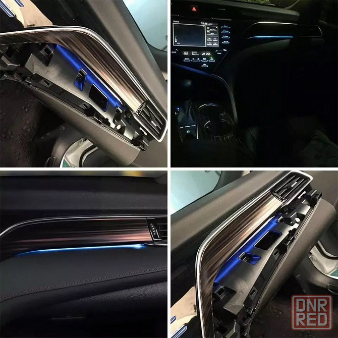 Подсветка Салона LED Toyota Camry XV 70 Торпедо Центральная Консоль Запорожье - изображение 2