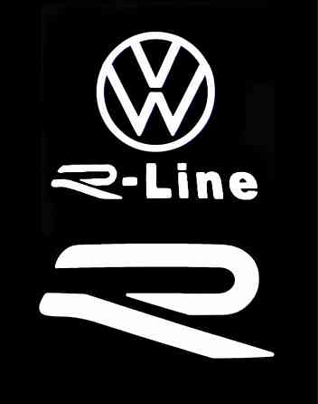 Плафон штатная LED подсветка двери с логотипом VW Volkswagen R-line Запорожье